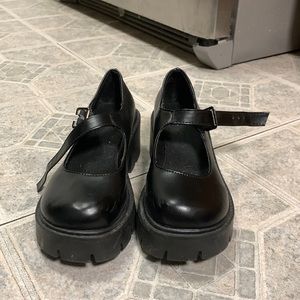 black mary janes